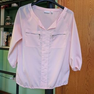 New york and company Pink top